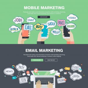 Bbe34236 Set Of Flat Design Illustration Concepts For Mobile And Email Marketing. Scaled