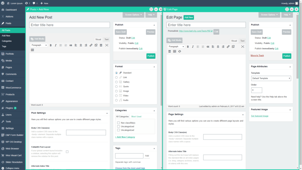 Backend CMS Development