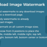 Easy Digital Downloads EDD Image Watermark Addon