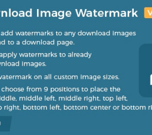 Easy Digital Downloads EDD Image Watermark Addon