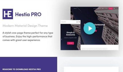 Hestia Pro Theme