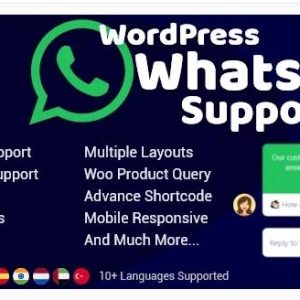 Prise en charge de WordPress WhatsApp