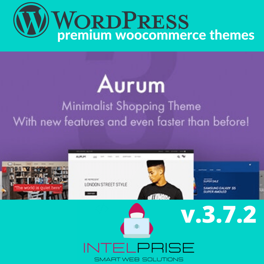 Aurum 3.11 Minimalist Shopping WordPress eCommerce Theme