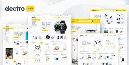 Electro 2.5.9 Electronics Store WooCommerce Theme