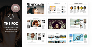 Fox 4.6.2 Modern Blog Magazine Wordpress Theme