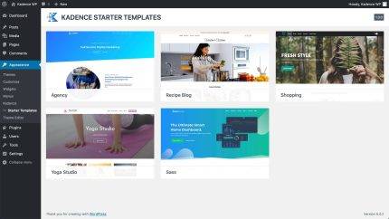 Kadence Pro Pre-Built Templates