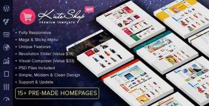 KuteShop 3.7.0 Multipurpose WooCommerce Theme