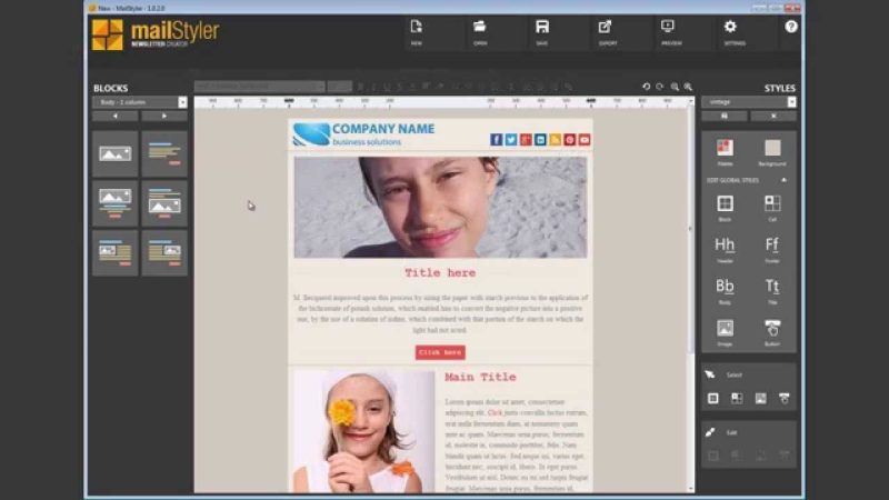 MailStyler Newsletter Creator Pro 2.6.0.100 Full Suite