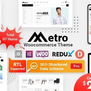 Metro v1.4.8 Minimal WooCommerce Theme