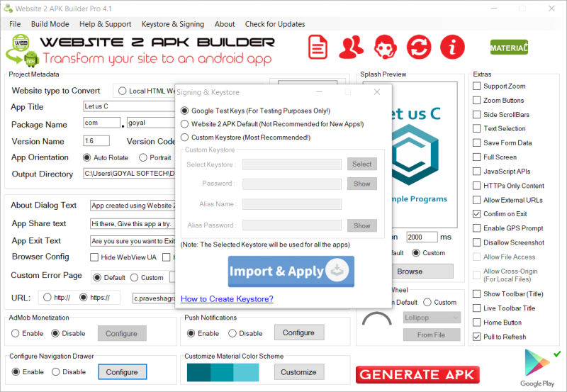 Website 2 APK Builder Pro