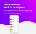 Instagram Auto Reply with Artificial Intelligence v1.0