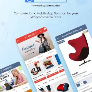 Ionic Woocommerce v3.0.6 Universal iOS & Android Mobile App for Ecommerce