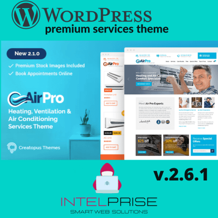 AirPro v2.6.1 Heating and Air Conditioning Services Theme