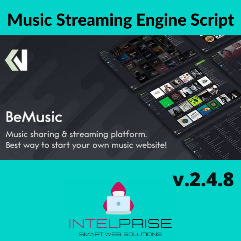 BeMusic v2.4.8 Music Streaming Engine Script
