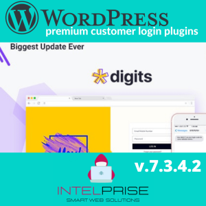 Digits 7.4.3.2 and Addons WordPress Mobile Number Signup and Login