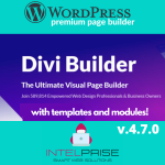 Divi Builder v4.7.0 with Templates and Modules