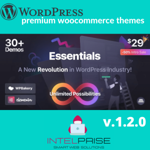 Essentials v1.2.0 Elementor WooCommerce Theme