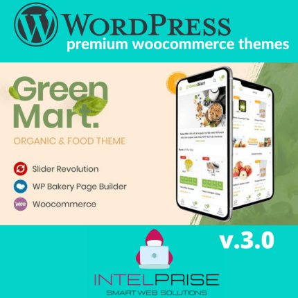 GreenMart 3.0 Organic & Food WooCommerce WordPress Theme