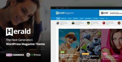 Herald v2.3.1 News Magazine WordPress Theme