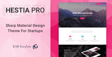 Hestia Pro Theme v.3.0.6 Startup WordPress Template