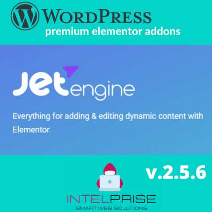 JetEngine v.2.5.6 Dynamic Content Plugin for Elementor