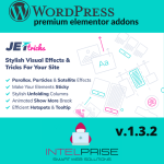 JetTricks v.1.3.2 Visual Effects Addon for Elementor