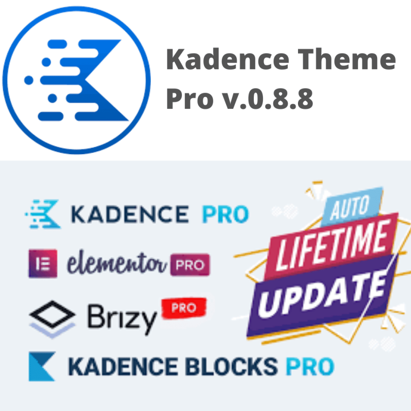 Kadence Pro v.0.8.8 Premium Addon for the Kadence Theme