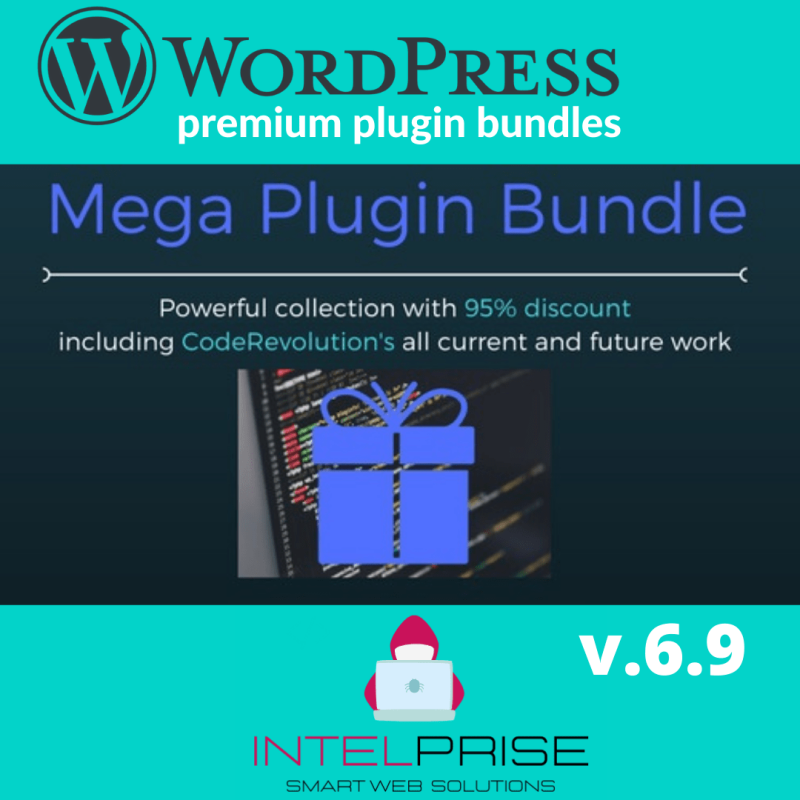 Mega WordPress Plugin Bundle by CodeRevolution 6.9