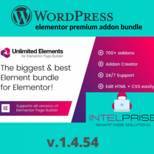 Unlimited Elements for Elementor Page Builder v.1.4.54