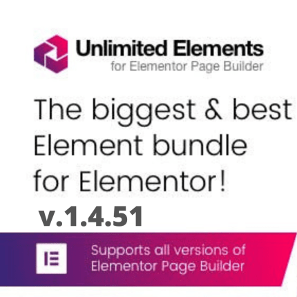 Unlimited Elements for Elementor Page Builder v1.4.51