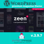 Zeen 3.9.7 Next Generation Magazine WordPress Theme