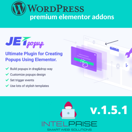 JetPopup v1.5.1 Addon for Elementor