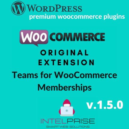 Teams for WooCommerce Memberships v.1.5.0