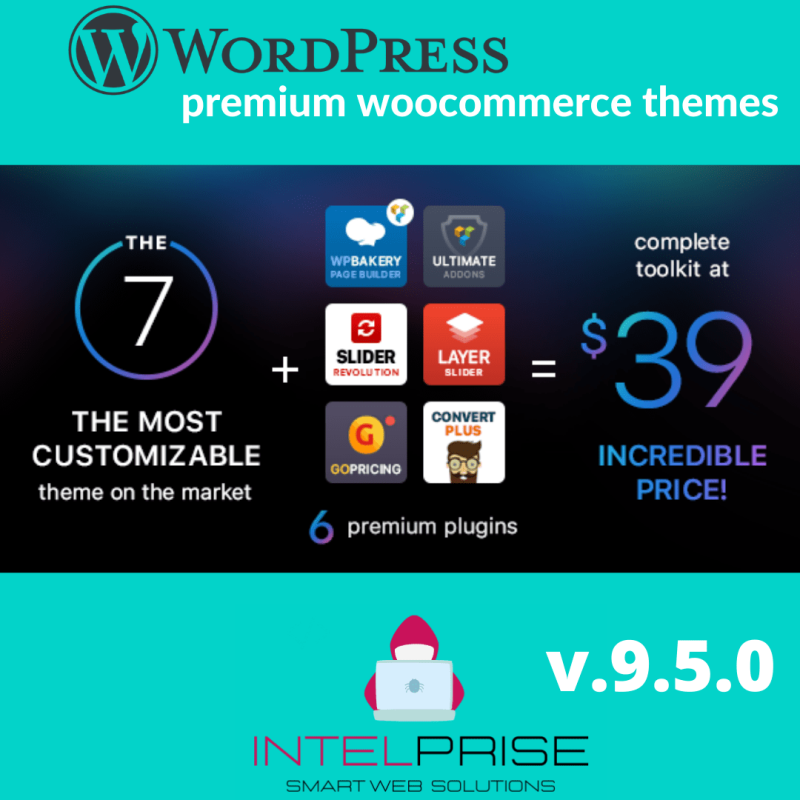 The7 v9.5.0 Multi-Purpose Website Building Toolkit for WordPress