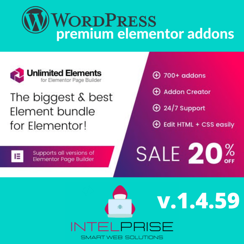 Unlimited Elements for Elementor Page Builder v.1.4.59