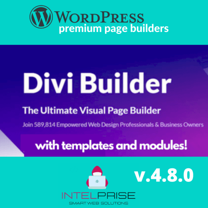 Divi Builder v.4.8.0 with Templates and Modules