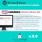 WooCommerce Checkout Fields & Fees v.8.0