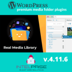 WordPress Real Media Library v.4.11.6 Folder & File Manager Plugin