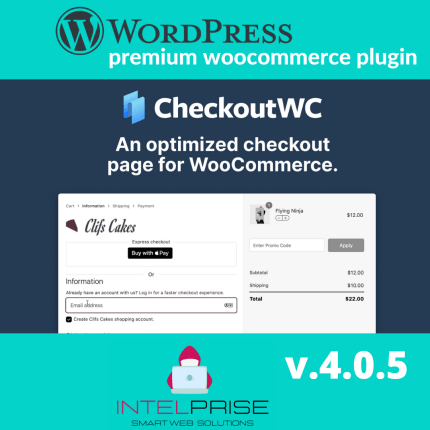 CheckoutWC v.4.0.5 Checkout for Woocommerce