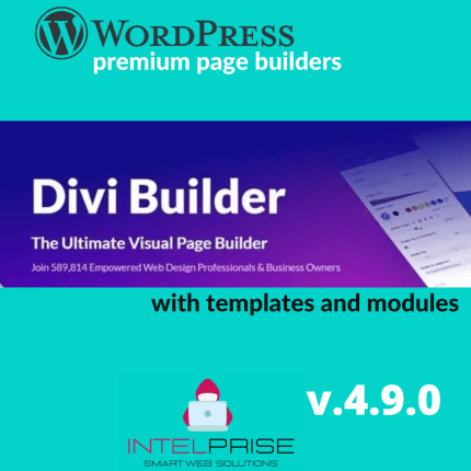 Divi Builder v.4.9.0 with Templates and Modules