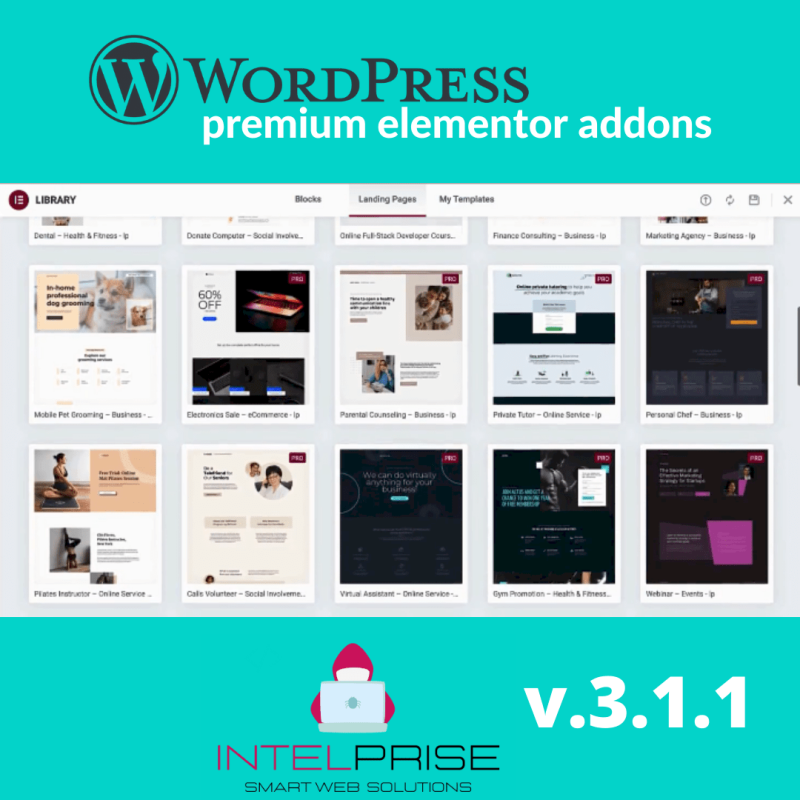 Elementor Template Kits v.3.1.1 Landing Pages