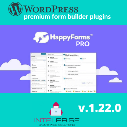 HappyForms Pro v.1.22.0 Drag and Drop Contact Form Builder