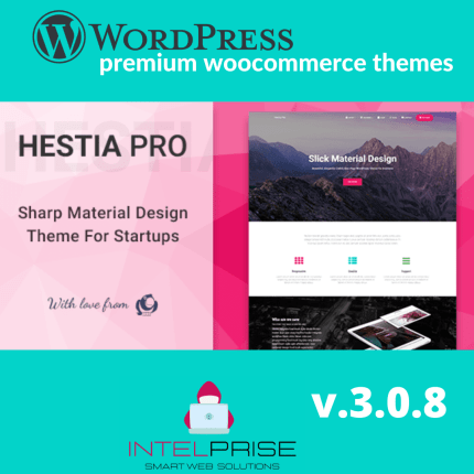 Hestia Pro Theme v.3.0.8 Startup WordPress Template