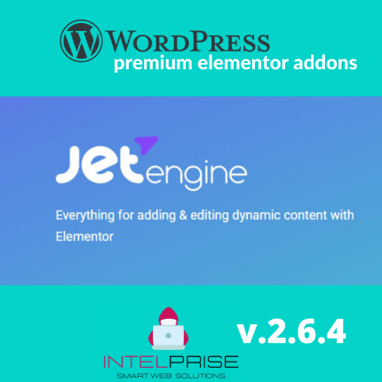 JetEngine v.2.6.4 Dynamic Content Plugin for Elementor