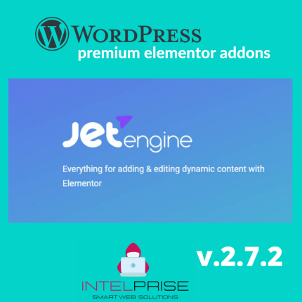 JetEngine v.2.7.2 Dynamic Content Plugin for Elementor