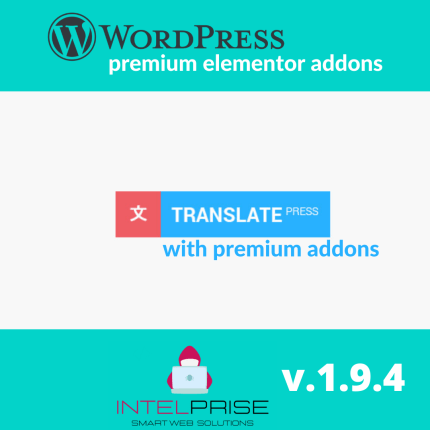 TranslatePress Pro v.1.9.4 with Addons