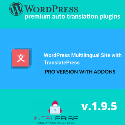 TranslatePress Pro v.1.9.5 with Addons