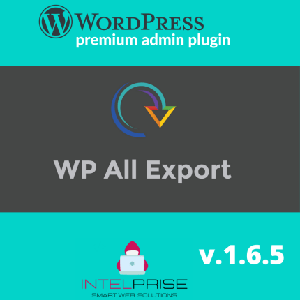 WP All Export Pro 1.6.5 Data Export for WordPress