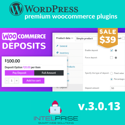 WooCommerce Deposits 3.0.13 ParWooCommerce Deposits 3.0.13 Partial Payments Plugintial Payments Plugin