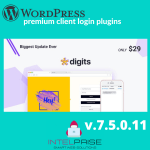 Digits v.7.5.0.11 Addons for WordPress Mobile Number Signup and Login